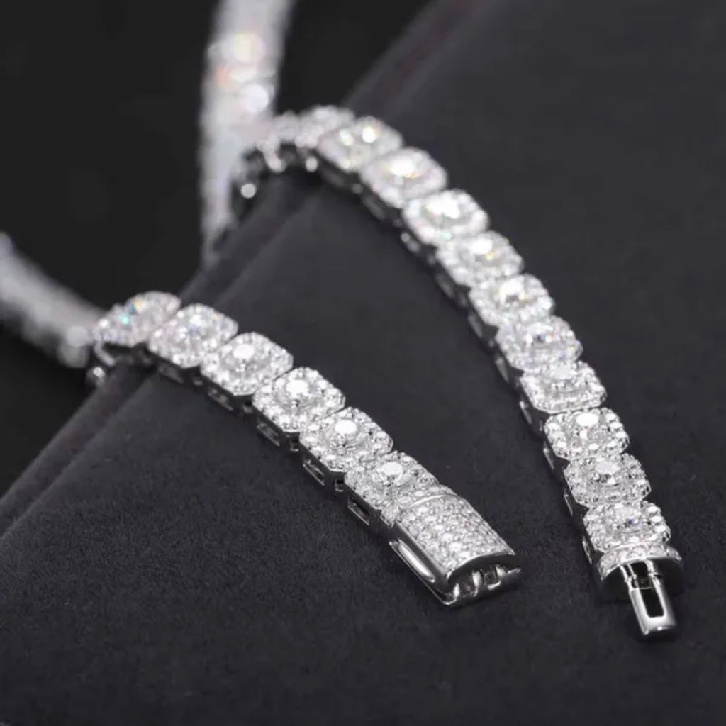 Studded Moissanite Bracelet