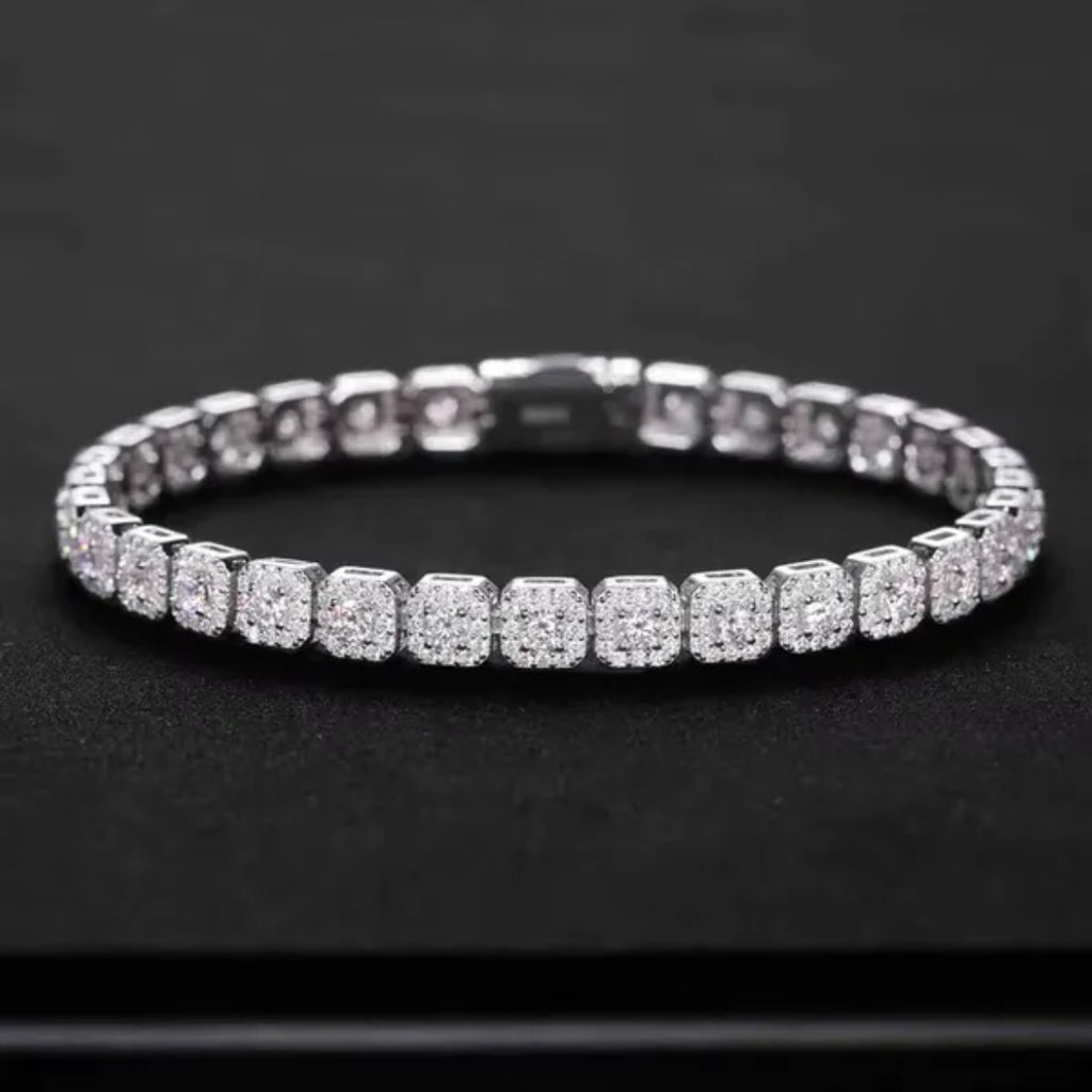 Studded Moissanite Bracelet